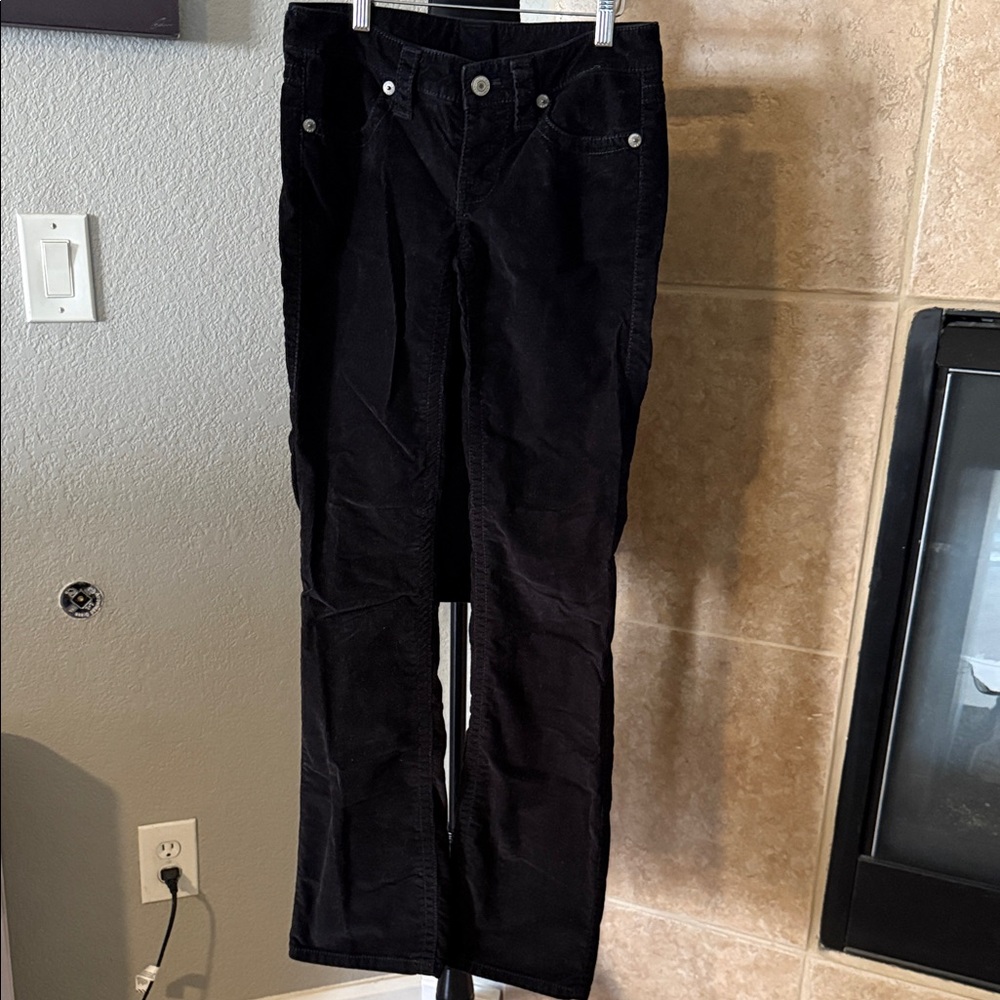 Women's Black Corduroy